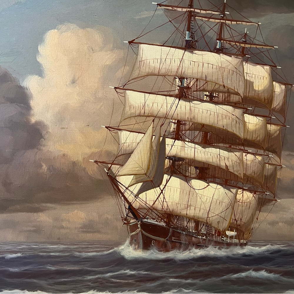 J Winfield Oil Painting - Picture 2 of 6